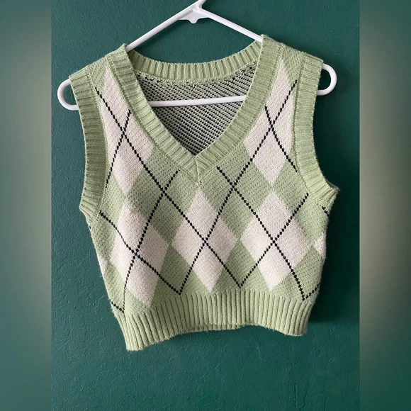 Oversized Sweater Urban Gap Sweater Vest Pink Sweater Vests